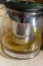紫丁香 茶壶套装耐热玻璃茶具整套泡茶杯子泡茶器茶具礼盒（一壶四杯） 实拍图