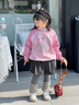 泰蘭尼斯秋季新款透氣單網(wǎng)兒童鞋女童幼兒園室內外鞋子女寶寶舒適防滑板鞋 白粉 26 內長(cháng)16.5cm 適合腳長(cháng)15.5 曬單實(shí)拍圖