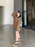 靖話松糕厚底棉鞋女2024冬季新款板鞋復(fù)古百搭加絨加厚面包鞋保暖女鞋 黑色 37 (235mm) 曬單實(shí)拍圖