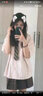 歐若婷雅jk制服小個(gè)子套裝兩件套夏季條紋襯衫女休閑日系休閑學(xué)院風(fēng)連衣裙 襯衫+領(lǐng)帶+百褶裙 M 曬單實(shí)拍圖