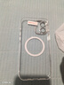 卡萊澳 適用蘋(píng)果16plus手機(jī)殼磁吸無(wú)線充電iPhone16Plus電鍍自帶鏡頭膜防摔隱藏支架 透明色【磁吸支架】 曬單實(shí)拍圖