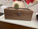 子木雅居胡桃木質(zhì)手表收納盒子腕表機械表家用簡(jiǎn)約高檔手鏈收藏展示玻璃箱 4表位無(wú)天窗 長(cháng)寬高:23.5x12x9cm 曬單實(shí)拍圖