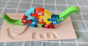 VTR兒童3-6歲恐龍手抓板拼圖一歲寶寶玩具幼兒0-1-2早教積木立體 恐龍-數(shù)字立體拼圖1張 曬單實(shí)拍圖