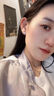 PWLS999足銀耳釘女養(yǎng)耳洞蝴蝶耳環(huán)銀飾2025年新款爆款輕奢高級(jí)感耳飾 【通體999足銀】蝴蝶耳釘 曬單實(shí)拍圖