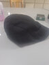 濕紅妝帽子男士爸爸貝雷帽春夏款前進(jìn)帽大頭圍仿麻前進(jìn)帽純色英倫鴨舌帽 黑色 均碼 可調56-60 曬單實(shí)拍圖
