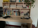 芬格美家（FENGEMEIJIA）电脑桌台式家用简约办公桌双人书桌书柜组合学生桌写字桌 海岸枫木 桌面1600mm长度三件套 实拍图