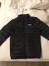 李寧羽絨服男秋冬防風(fēng)保暖科技加厚羽絨衣短款休閑外套厚上衣 黑色-輕薄羽絨服 L 曬單實(shí)拍圖