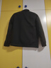 德?tīng)柣輮A克男春秋外套潮流戶(hù)外運動(dòng)翻領(lǐng)時(shí)尚寬松純色情侶款 黑色 XL 曬單實(shí)拍圖