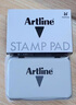 旗牌（Artline）日本旗牌雅麗Artline辦公用品印臺(tái)多色印臺(tái) EHJ-3 大號(hào)紅色 曬單實(shí)拍圖