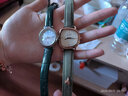 飛亞達（FIYTA）女士手表女 傾城系列纖薄精致防水石英女表 新年生日禮物送媽媽 極光綠 曬單實(shí)拍圖