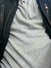 續點(diǎn)螺紋重磅亨利衫男長(cháng)袖t恤亨利領(lǐng)潮運動(dòng)修身緊身棉打底衫春秋冬季 灰色 XL（130-152斤左右） 曬單實(shí)拍圖