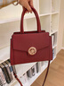 viney斜挎包包女包牛皮紅色新娘婚包單肩包生日禮物送女友老婆 【紅色】高檔實(shí)用品牌媽媽包中年 時(shí)尚輕奢實(shí)用手提托特包 曬單實(shí)拍圖