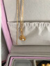 明牌珠寶足金黃金蘭花珍珠項鏈套鏈送禮女老婆AFB0149工費300 解語(yǔ)花-蘭心蕙質(zhì) 總長(cháng)約44-45厘米 約3.47克 曬單實(shí)拍圖