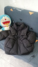 羞致（xiuzhi）黑色免洗羽絨服女短款2025冬季新款時(shí)尚白鴨絨加厚保暖小個(gè)子外套 黑色 S 90-128斤以?xún)却?曬單實(shí)拍圖