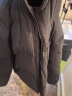 Gap男女装秋季2023新款LOGO防风雨发热保暖连帽外套720840羽绒服 黑色 185/108A(XL) 实拍图