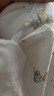 貝瑞加（Babyprints）新生兒連體衣嬰兒包屁衣初生寶寶爬服純棉三角哈衣四季內衣松鼠66 曬單實(shí)拍圖