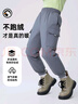 鴨鴨兒童羽絨褲童裝中大童保暖加厚男童2024新款外穿休閑女童褲子YG 灰色 170 曬單實(shí)拍圖
