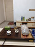 金灶（KAMJOVE）雞翅木茶盤套裝全自動上水電茶壺茶盤套裝功夫茶具組合茶臺 K-220 搭配H9、茶具、茶渣桶 1個 曬單實拍圖