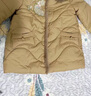 俞兆林（YUZHAOLIN）媽媽裝中老年冬裝中式國風(fēng)羽絨棉服新款女加絨加厚保暖盤扣棉衣外 桔色 2XL 曬單實拍圖