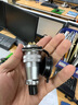 匯君 DS28航空插頭連接器23芯45789孔10P12 16 17 20 24 26芯工業(yè)接頭 3芯 插頭+方座+防護蓋 曬單實拍圖
