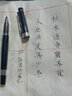 畢加索（pimio） 鋼筆財(cái)務(wù)筆特細(xì)0.38mm筆尖男女士成人學(xué)生用練字筆羅馬情緣系列917 純黑銀夾鋼筆特細(xì)0.38mm 曬單實(shí)拍圖