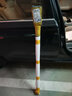 釣魚割草刀 不銹鋼抄網(wǎng)桿一套割草刀水草刀釣魚刀垂釣配件漁具 5米黃套桿+鐮刀(收縮后1.25米) 曬單實(shí)拍圖