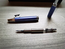 百樂(lè )（PILOT）  百樂(lè )PILOT按壓伸縮尖18K金筆十代鋼筆金屬筆桿商務(wù)辦公送禮FCT-15SR輕奢禮盒 藍色有上墨器 F尖 約0.3mm 曬單實(shí)拍圖