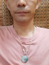 佰譽(yù)銀家999足銀男士銀項(xiàng)鏈頸掛鏈無吊墜霸氣個(gè)性長款短款簡嘻哈潮單鏈 粗約4MM/長55CM/約25.5克 曬單實(shí)拍圖