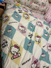 BlueBlue hellokitty床上四件套春秋純棉全棉女孩kt貓秋冬兒童床上用品 愛貓樂園-FRG 【床單款】1.5m~1.8m床 四件套 曬單實(shí)拍圖