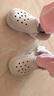crocs卡駱馳檀健次推薦款雪屋暖棉洞洞鞋女鞋戶外暖棉鞋|208546 水泥灰套裝-160 39 (240mm) 曬單實拍圖