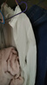 茵曼（INMAN）【商場同款】牛仔背帶裙2024春秋女裝新品后下擺開叉休閑長裙 牛仔藍(lán) S 曬單實(shí)拍圖