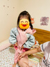 G.DUCKKIDS小黃鴨女童外套春秋季軟殼衣兒童沖鋒衣女孩衣服秋裝中小童裝風衣 粉 120 尺碼5~6歲【110-120cm】cm 曬單實拍圖
