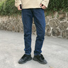 Calvin Klein Jeans春秋男士時(shí)尚休閑楔形版純棉兔子印花錐形牛仔褲J323002 1BY-深藍(lán)色 32 -33 曬單實(shí)拍圖