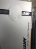 凌美（LAMY）钢笔签字笔 套装礼盒生日节日礼物学生成人练字文具 德国进口 恒星系列 银色墨水笔礼盒 银灰色 F0.7mm 实拍图