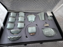 江南秋影大師高檔汝窯茶具套裝整套商務(wù)禮節日禮物喬遷搬家送領(lǐng)導長(cháng)輩老師 大師級手工汝窯直筒杯套裝 1件 曬單實(shí)拍圖
