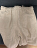 布道恩（BUDOORN）新中式亞麻褲子男裝夏季青年寬松直筒褲棉麻長(cháng)褲苧麻休閑薄款長(cháng)褲 卡其 L （110-130斤） 曬單實(shí)拍圖