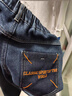 G.DUCKKIDS小黃鴨男童褲子秋冬加絨兒童牛仔褲2024中大童春秋季男孩寬松長(cháng)褲 深藍色-加絨款 150 建議140-150cm11-12歲 曬單實(shí)拍圖