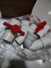 PVC排水管45度°斜三通接頭50等徑斜3通順水75110Y型下水管配件 50縮口斜三通 曬單實拍圖