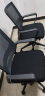 奈高电脑椅经理办公椅人体工学老板椅家用可升降时尚黑色网布转椅 实拍图
