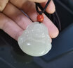 7000年和田玉吊墜白玉佛玉墜 曬單實拍圖