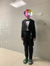 云凝裳兒童禮服男童黑色燕尾服小學(xué)生主持人花童婚禮鋼琴演出禮服男孩 外套+襯衫+領(lǐng)結+褲子 140 曬單實(shí)拍圖