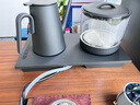 三界茶具DK3多功能自動(dòng)上水燒水保溫電水壺?zé)畨嘏_嵌兩用帶消毒電茶壺茶具套裝辦公家用 0.7L 【DK3電水壺臺嵌二用】 曬單實(shí)拍圖