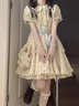 紫蒙碎花連衣裙夏季2024新款學(xué)生甜妹少女高中初中生女生衣服裙子夏天 潮流韓版圖片色 均碼（可備注碼數(shù)） 曬單實(shí)拍圖