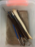 婕茵桐制作工具11件雕塑工具 精雕油泥 軟陶泥塑陶藝超輕粘土造型刀套裝 6件套 曬單實(shí)拍圖