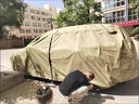 御山河長(cháng)安二代cs75plus專(zhuān)用車(chē)衣全車(chē)罩加厚牛津布防塵曬防雨雪汽車(chē)外套 卡其色【升級特厚牛津布】 長(cháng)安cs75/長(cháng)安cs75plus專(zhuān)用車(chē)衣 曬單實(shí)拍圖