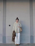 DXOT2025秋冬新款輕薄棉服女菱格夾棉韓系棉衣寬松學(xué)生外套洋氣小棉襖 淺綠 M 曬單實(shí)拍圖