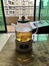 格立高全玻璃家用養(yǎng)生壺多功能煮茶器小型燒水壺辦公室恒溫煮茶壺電水壺0膠水純玻璃花茶壺 象牙白 1.2L 純玻璃【不帶濾網(wǎng)】 曬單實(shí)拍圖