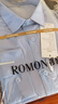 羅蒙（ROMON）兩件裝 條紋免燙襯衫男士長(cháng)袖棉質(zhì)吸汗彈力春秋商務(wù)休閑抗皺襯衣 【長(cháng)柚兩件】藍條+藍色 42 碼(180/100A) 曬單實(shí)拍圖