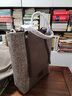 LEWHISPER LIFESTYLE輕奢小眾毛呢拼牛皮中性大容量通勤托特包HarrisTweed手提斜挎包 霧都新貴 曬單實(shí)拍圖