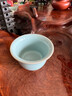 弘寶王振芳 | 復古宋汝窯天青釉紅袖添香杯 主人杯茶杯冰裂紋開(kāi)片可養 曬單實(shí)拍圖